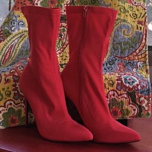 Hidden Red Boot NWOT